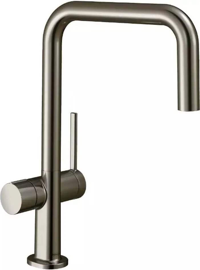 Baterie bucatarie monocomanda crom periat Hansgrohe Talis M54 U 220 cu 1 jet si robinet apa rece