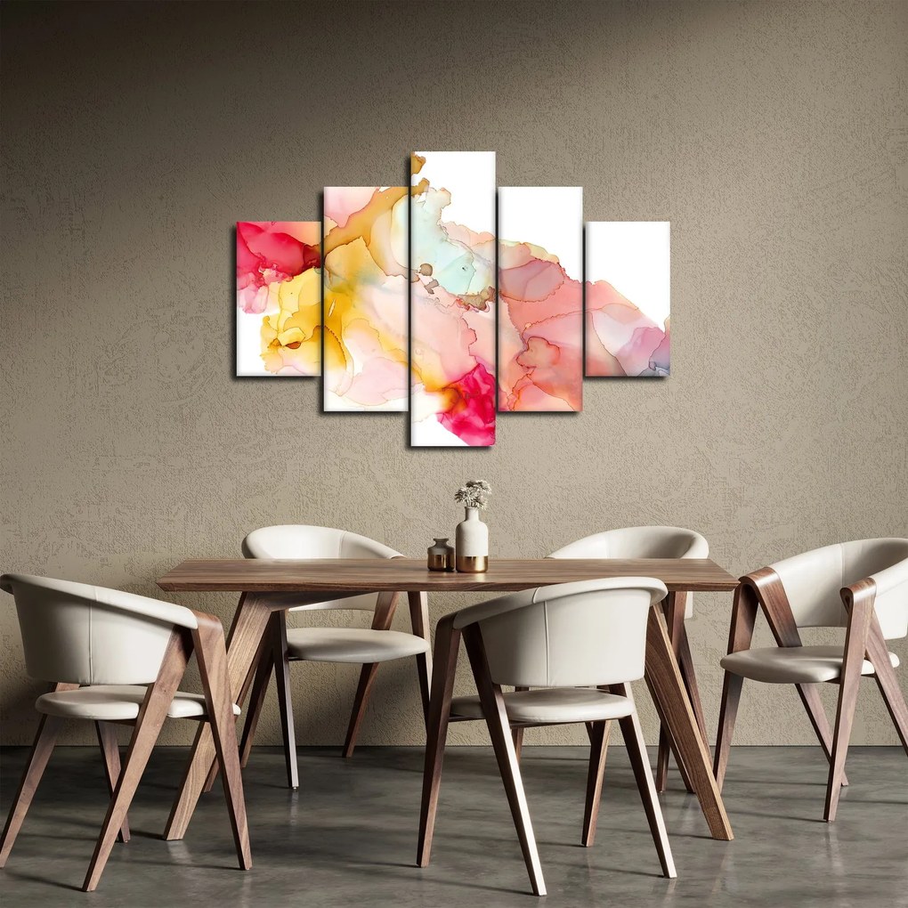 Tablou - Abstract din cerneală (150x105 cm)