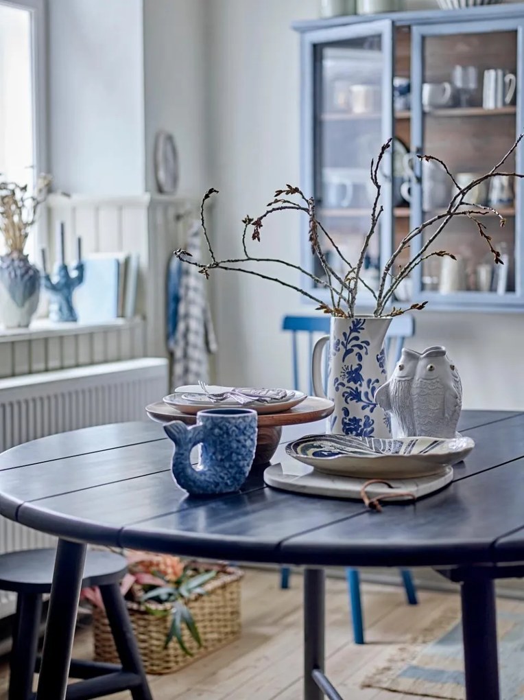 Masă de dining rotundă din lemn de acacia, Ø140 cm, „Lope” – Creative Collection