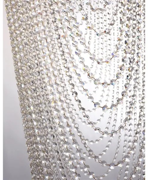 Searchlight 10883-10SB - Lustră aplicată SWOOP 10xGU10/50W/230V