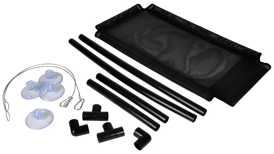 Pat pentru animale de companie negru pentru pisici 36x66 cm – Love Story