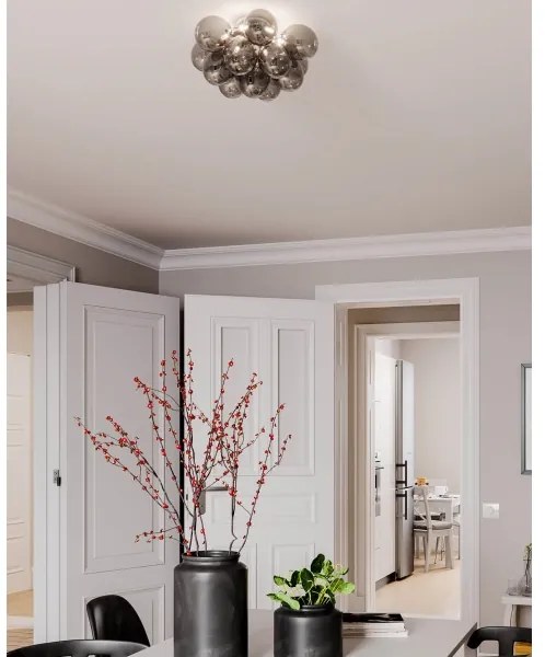 Plafonieră ByRydens 4200660-4505 GRANDE 3xG9/4W/230V fumuriu/negru