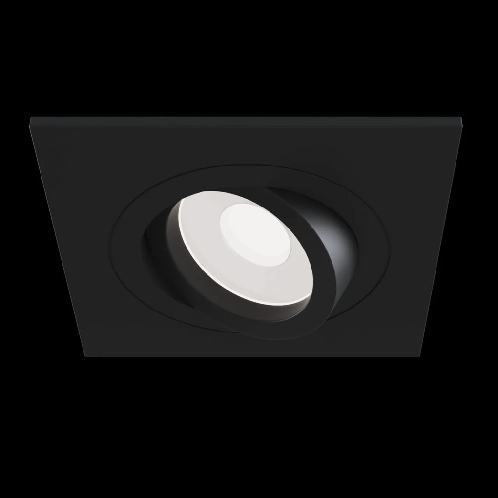 Spot directionabil, incastrabil pentru tavan fals, Atom negru MY-DL024-2-01B