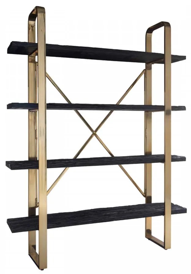 Biblioteca din lemn reciclat Vend 152x200 cm