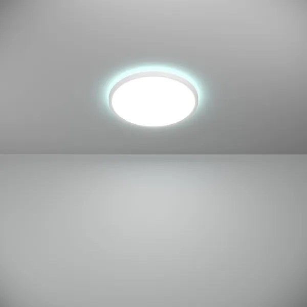 Plafonieră LED RGBW dimabilă de exterior Eglo ROVITO-Z 13,9W/230V d. 30 cm IP44 alb