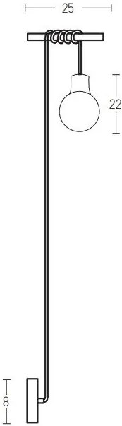 Aplica cu pendul stil minimalist Trend
