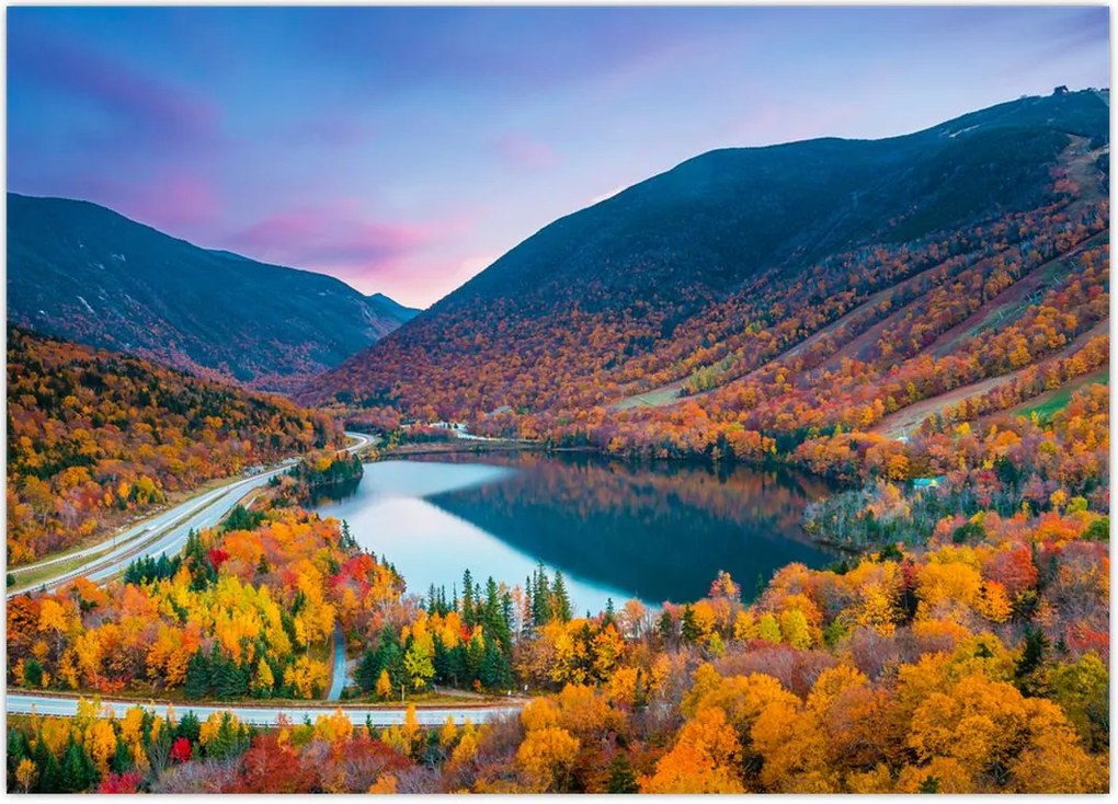 Tablou - White Mountain, New Hampshire, USA (70x50 cm)