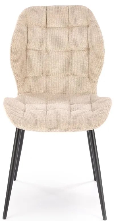 Scaun K548 stofa bej H84 cm