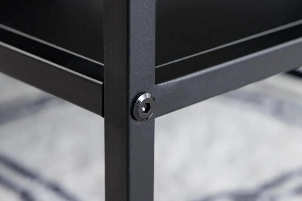 Consola design industrial Dura Steel 120x30cm