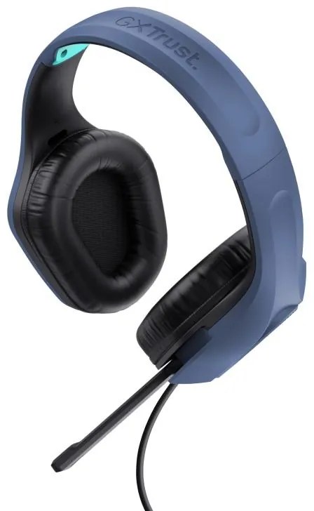 Casti cu fir Trust GXT 415B Zirox albast