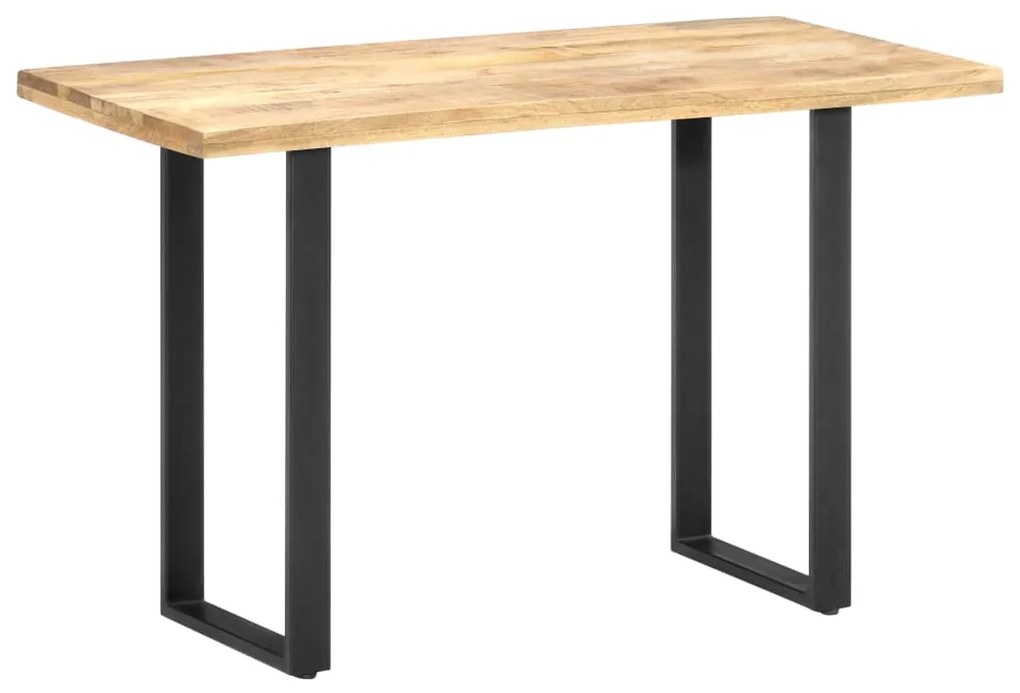 vidaXL Masă de bucătărie, 120 x 60 x 76 cm, lemn masiv de mango
