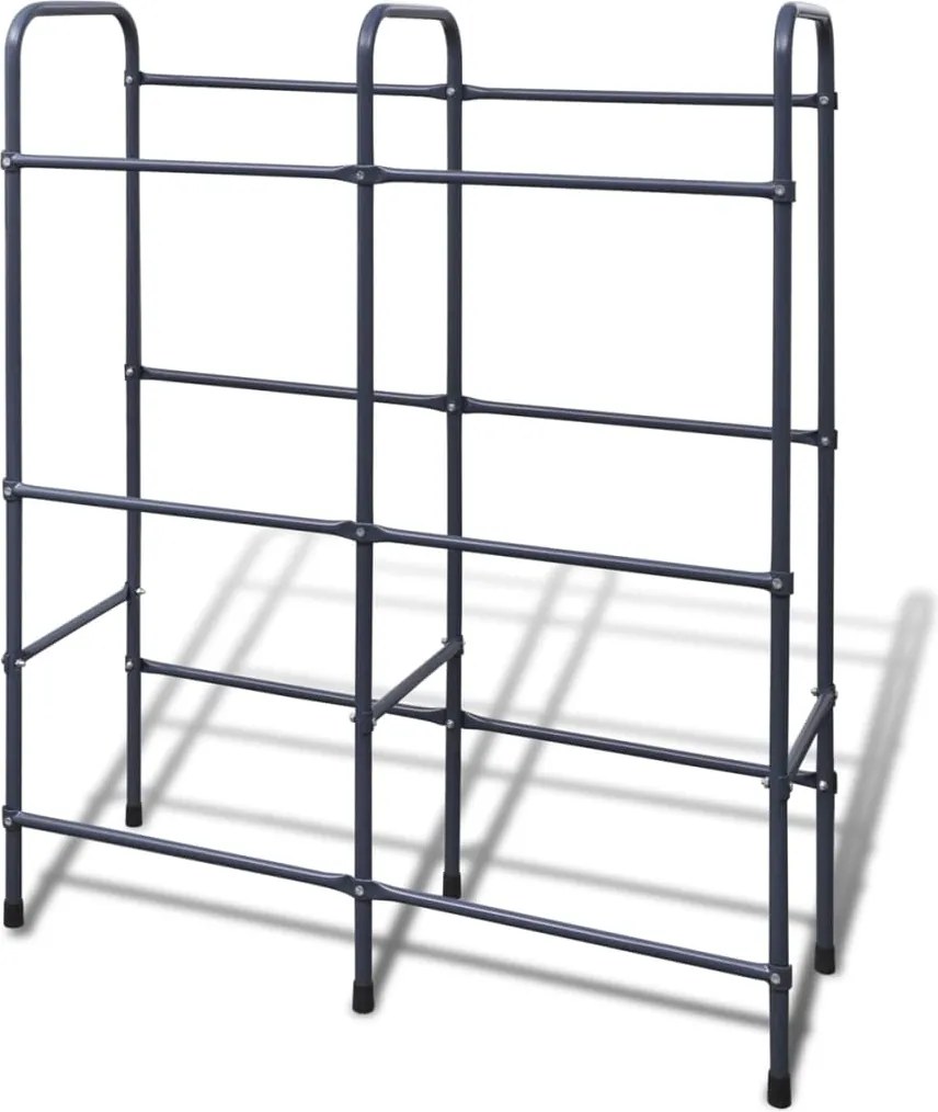 vidaXL Raft din oțel pentru 6 lăzi