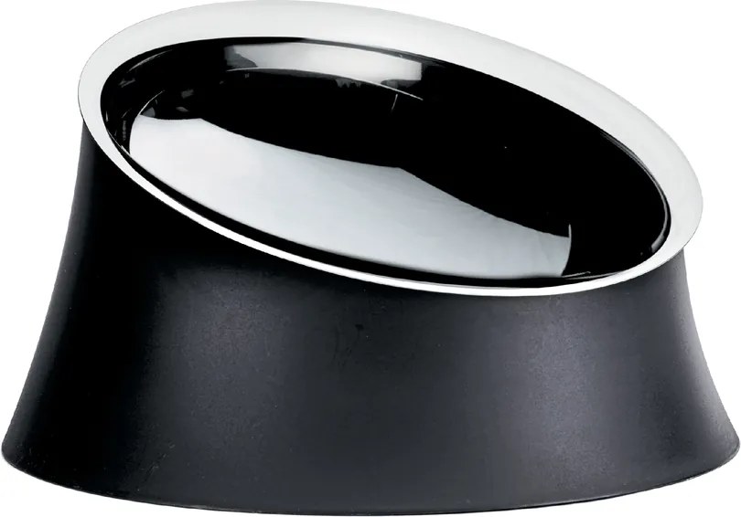 Bol pentru câini Wowl, negru - Alessi