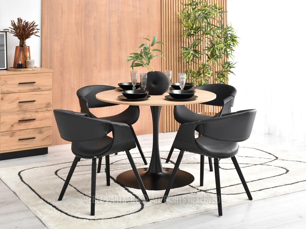 Scaun Bjorn K (negru). 1110929