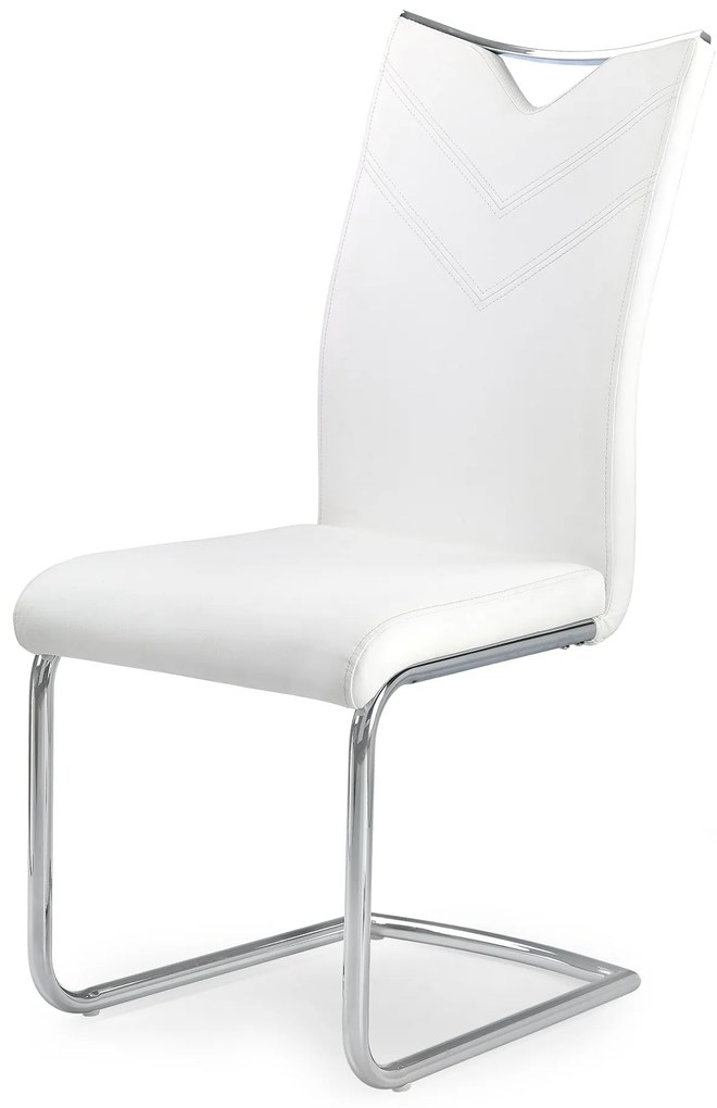 Scaun de sufragerie Muset (alb). 796138
