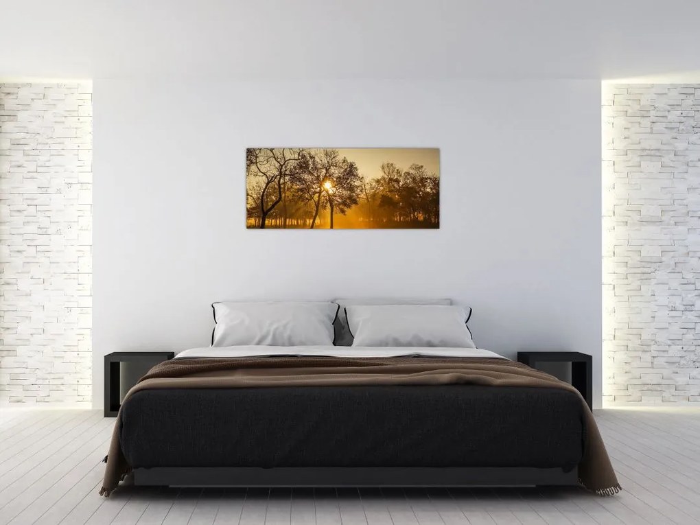 Tablou cu răsăsrit de soare (120x50 cm)