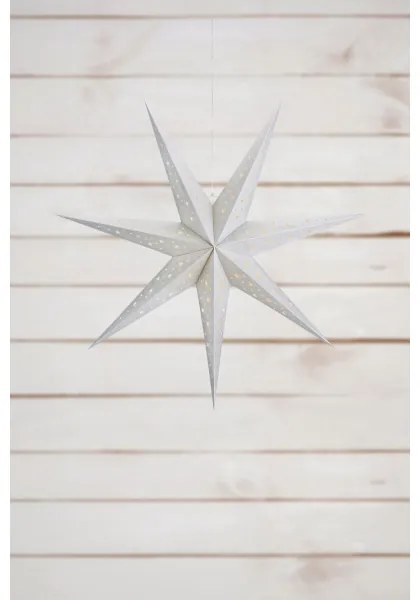 Decorațiune LED de Crăciun Markslöjd 705613 BLANK LED/0,4W/3xAA 75 cm argintiu