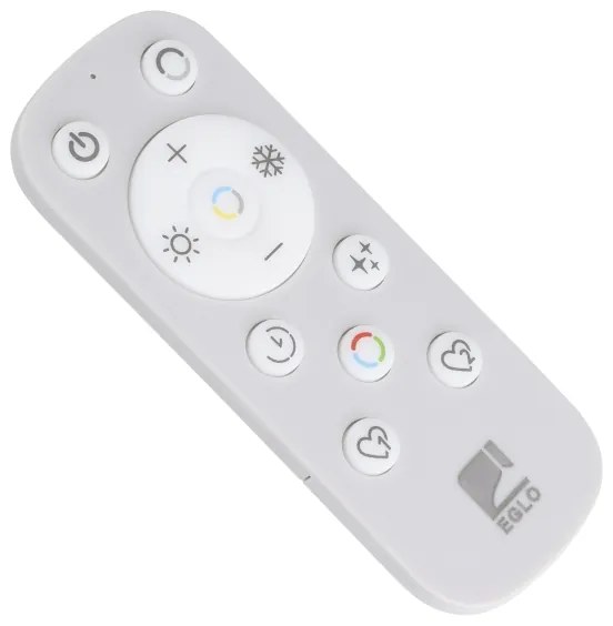 SET 3x corp de iluminat LED RGB dimabil pentru baie Eglo 901118 CALONGE 3,8W/230V IP44 + telecomandă