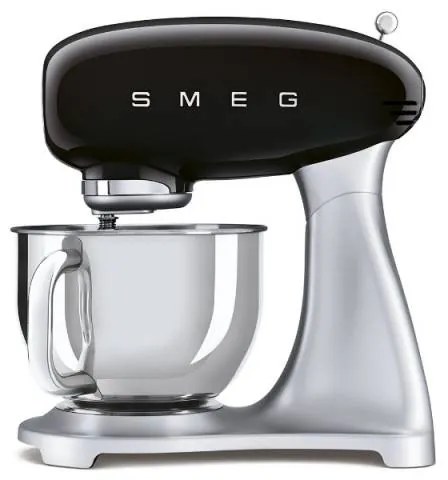 Mixer de blat retro Smeg SMF02BLEU, negru