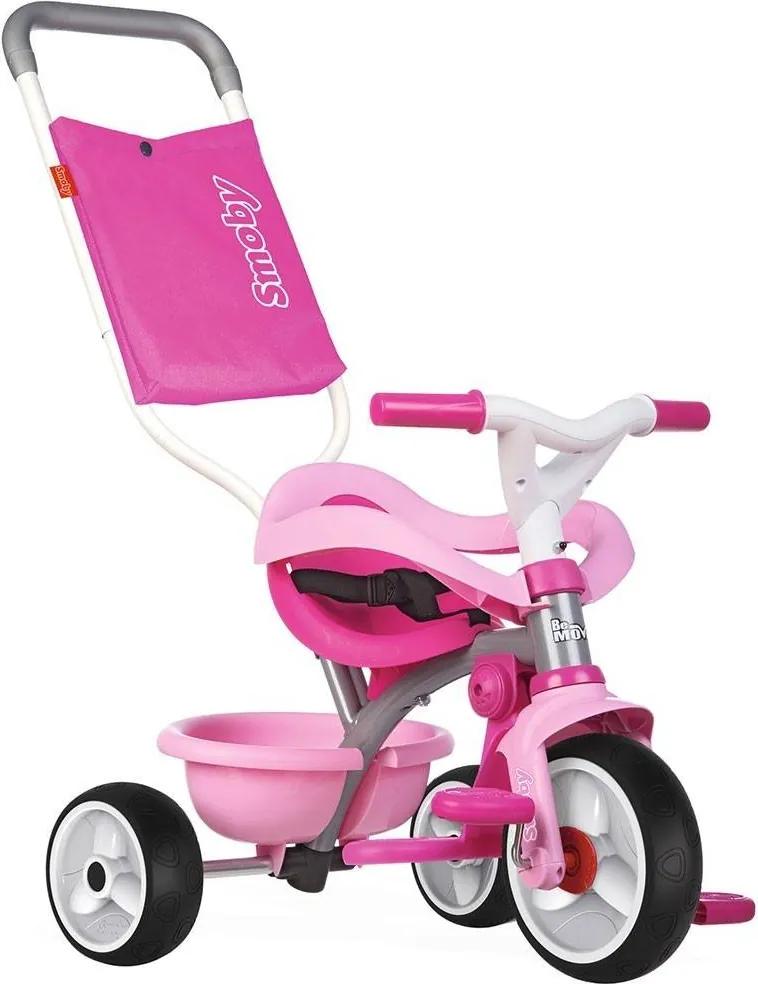 Tricicleta Pentru Copii Smoby Be Move Comfort - Roz