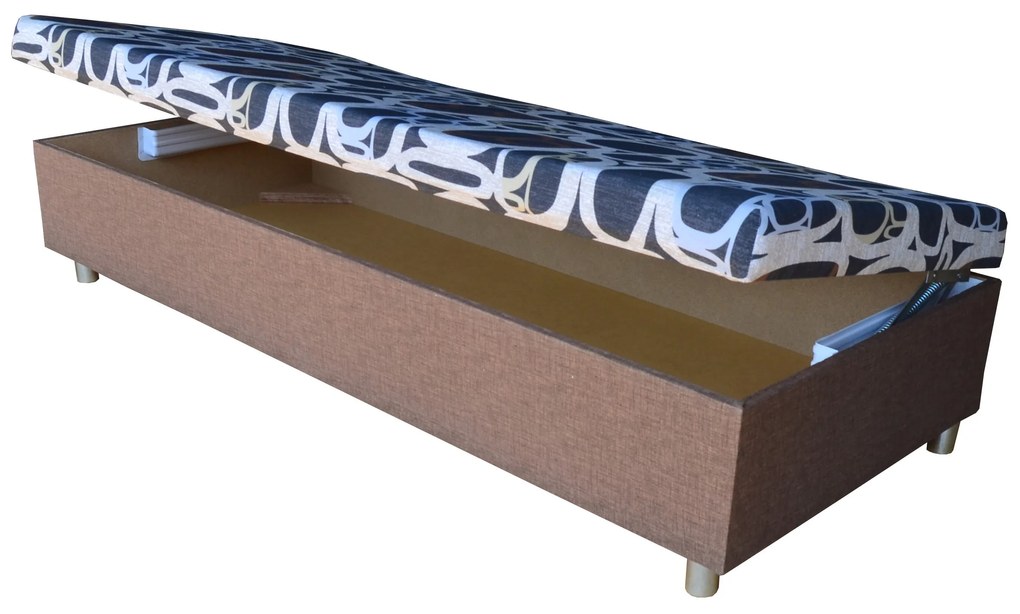Pat de o persoană (canapea) 80 cm Meliora. Promo -30%. 1065372