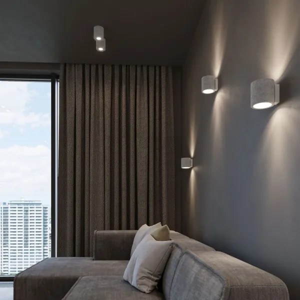 Plafonieră ORBIS 1xGU10/40W/230V beton