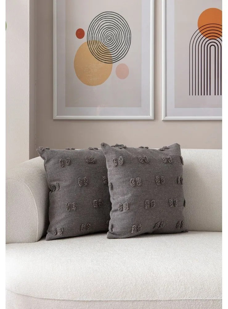 Fețe de pernă 2 buc. 43x43 cm Tuffet – Mioli Decor