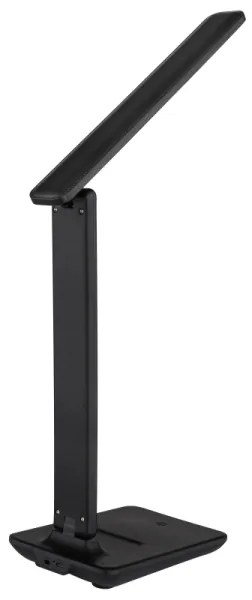 Globo 58439SA - Lampă de birou LED BRIGHTON reîncărcabilă, dimmer tactil, 4W/5V, 1800 mAh, negru