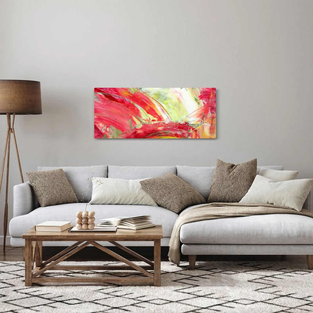 Tablou cu abstracție - pictura (120x50 cm)