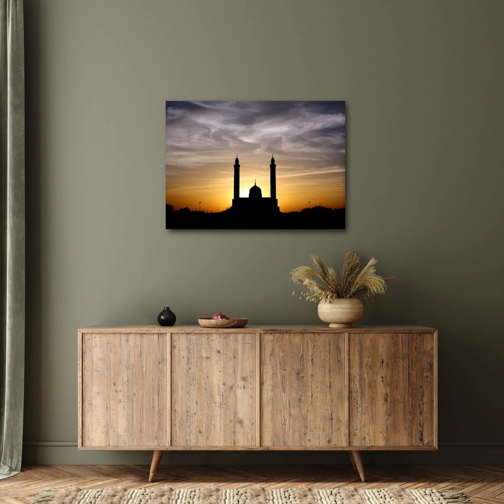 Tablou cu obiect istoric (70x50 cm)