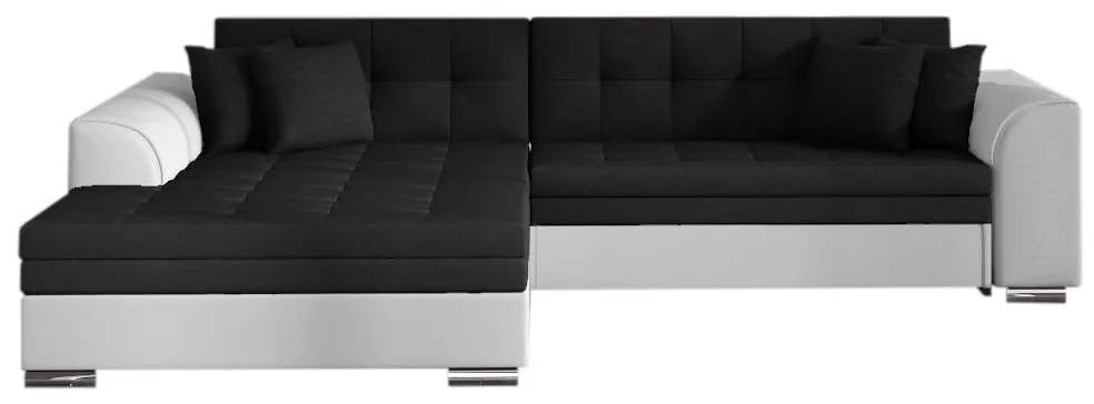 Supermobel Colțar extensibil SORENTO, 294x80x196, jasmine100/soft017white, stânga
