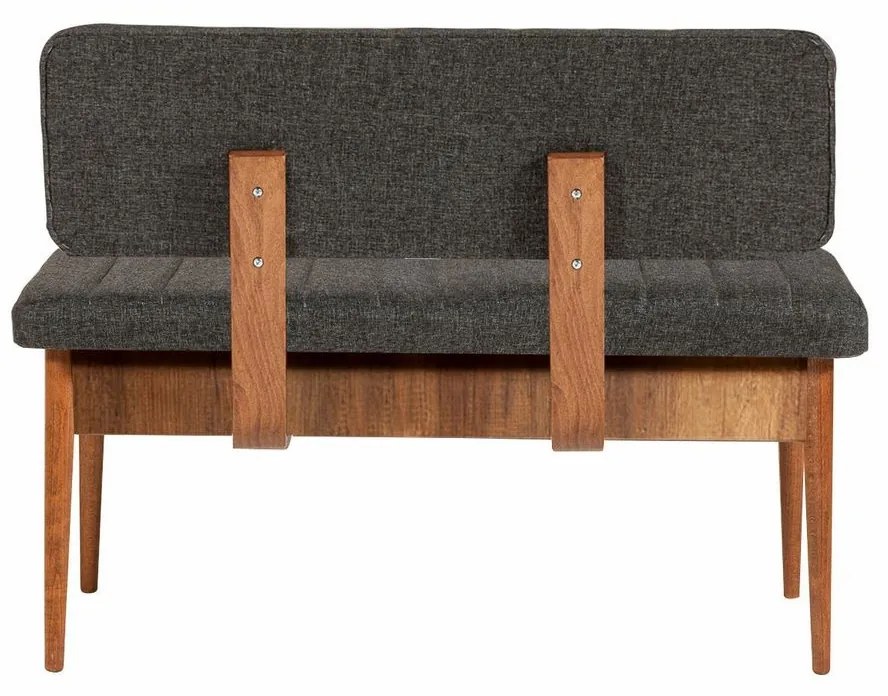 Bancă Vina Anthracite and Walnut
