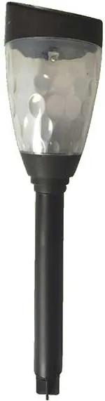 LAMPA SOLARA LED PENTRU GRADINA, 6X35 CM, NEGRU, PLASTIC