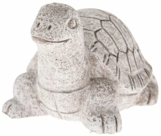 Decorațiune de grădină Broască țestoasă, beton,11,5 7,5 8,5 cm, gri