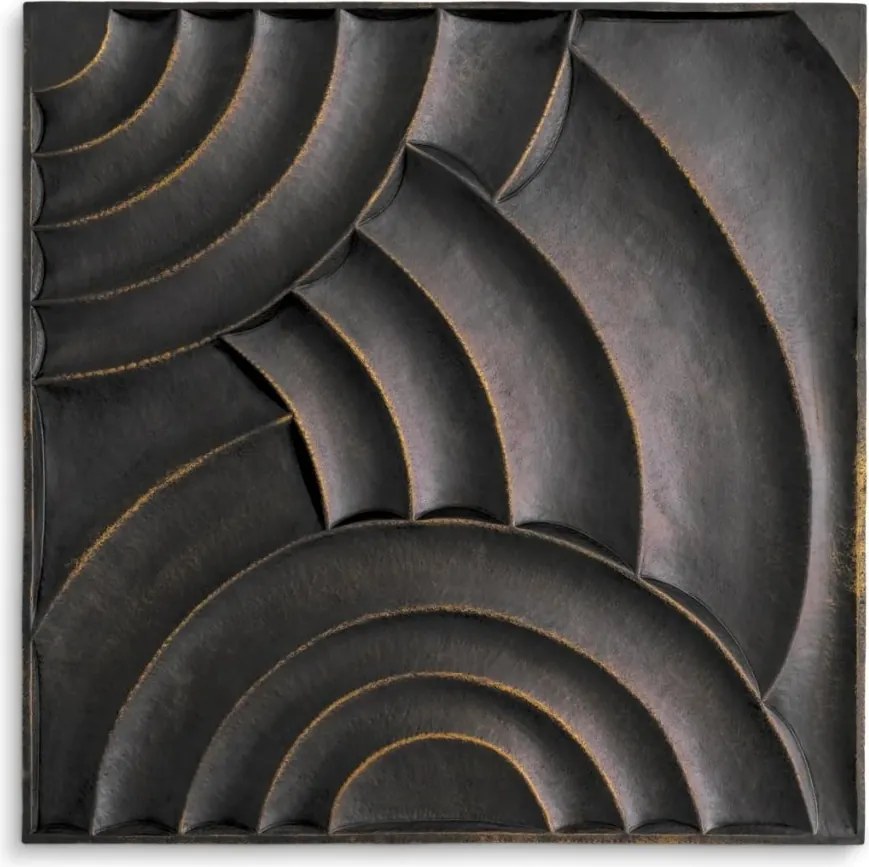 Decoratiune perete design LUX Azurea 100x100cm
