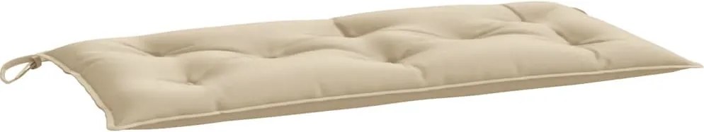 vidaXL Pernă bancă de grădină, bej, 100x50x7 cm, material oxford