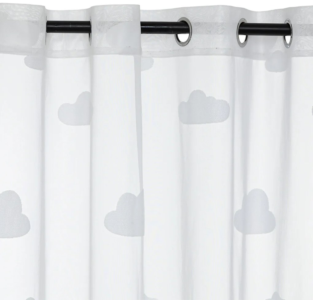 Perdea pentru camera copiilor NUAGE model nor, 140 x 240 cm