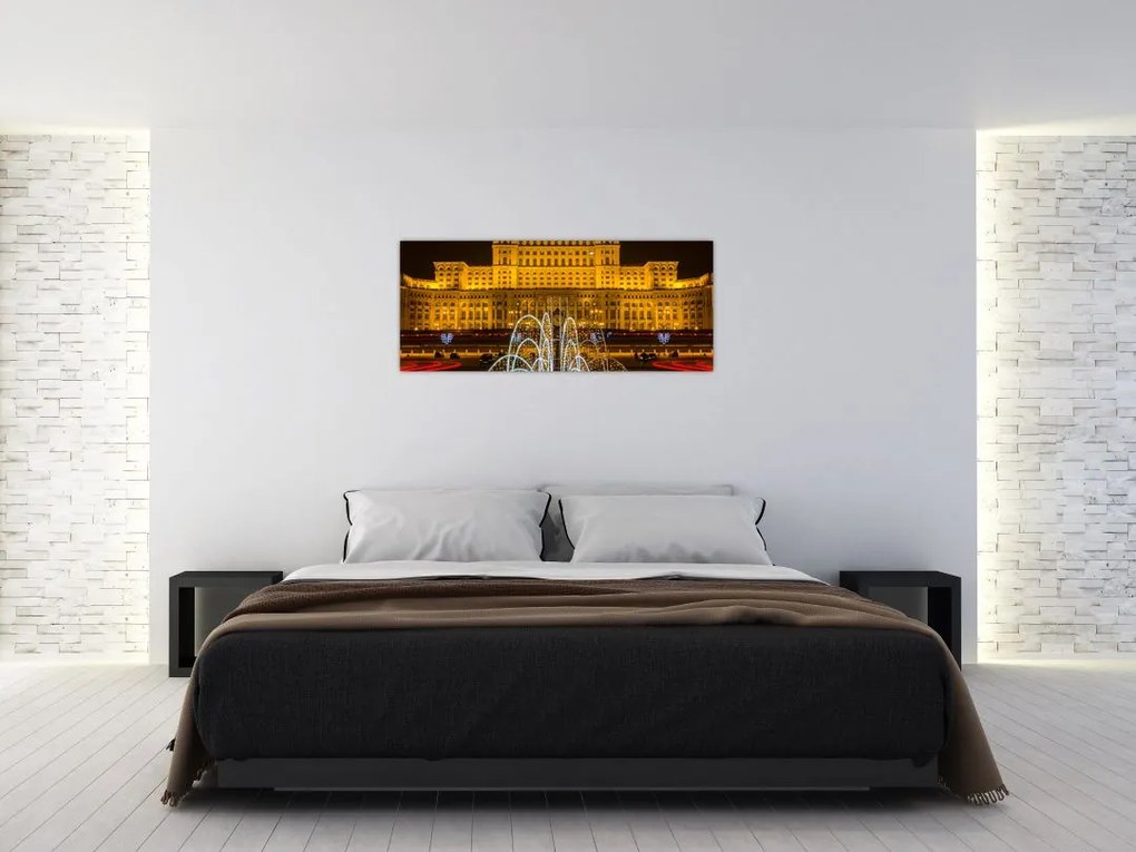 Tablou - Palatul Parlamentului, București, România (120x50 cm)