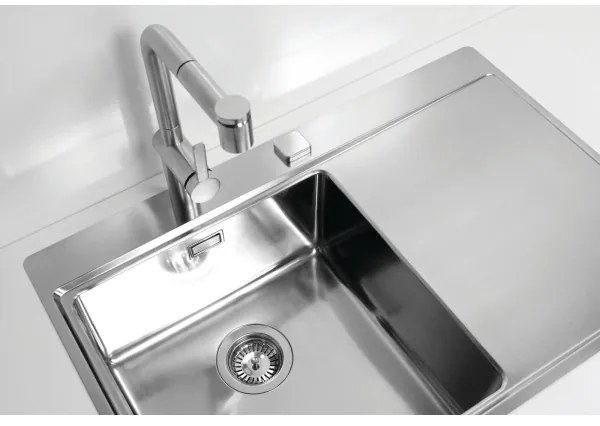 Chiuvetă de bucătărie ALVEUS 1103610 PURE 79x52,5 cm crom