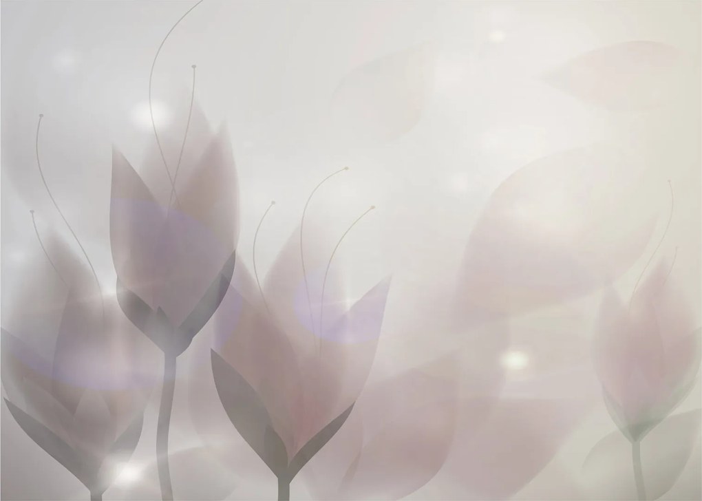 Tablou - Flori de crocus (70x50 cm)