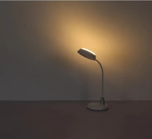 Globo 58496W - Lampă de birou tactilă LED reglabilă KIRK LED/12W/230V albă