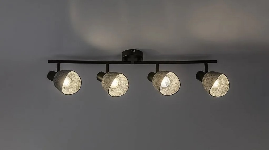 Plafoniera din material ecologic Farelia 4L