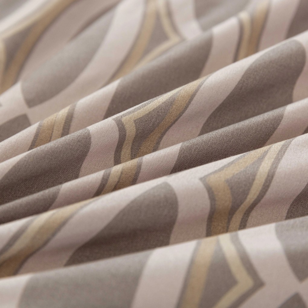 Lenjerie de pat din microfibra GRABE maro Dimensiune lenjerie de pat: 70 x 80 cm | 140 x 200 cm