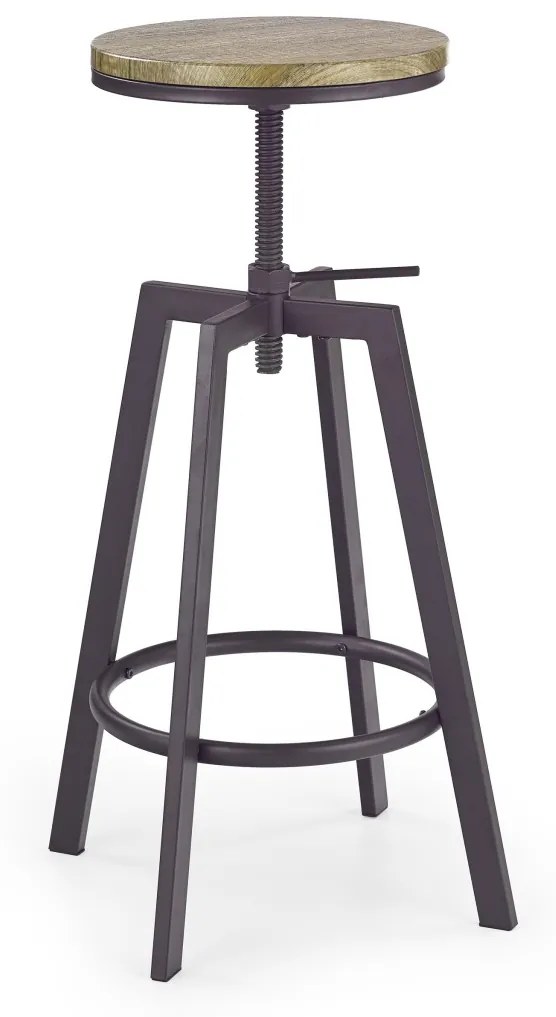 Scaun bar H-64 - H 63-80 cm