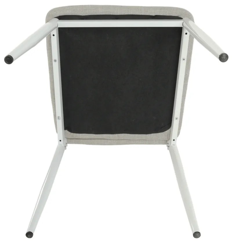 Scaun de sufragerie Collort nova (bej + alb). 744538