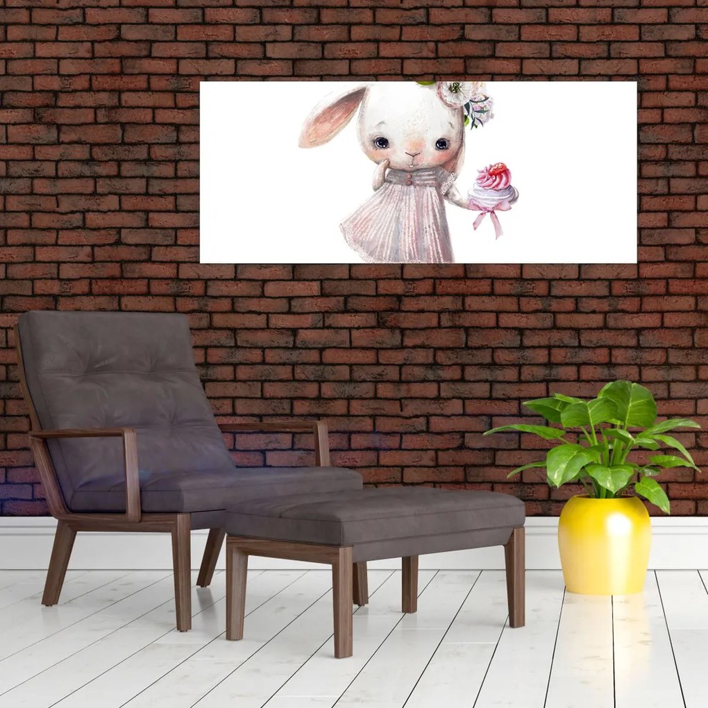 Tablou - Animăluț în acuarelă N⁰1 (120x50 cm)