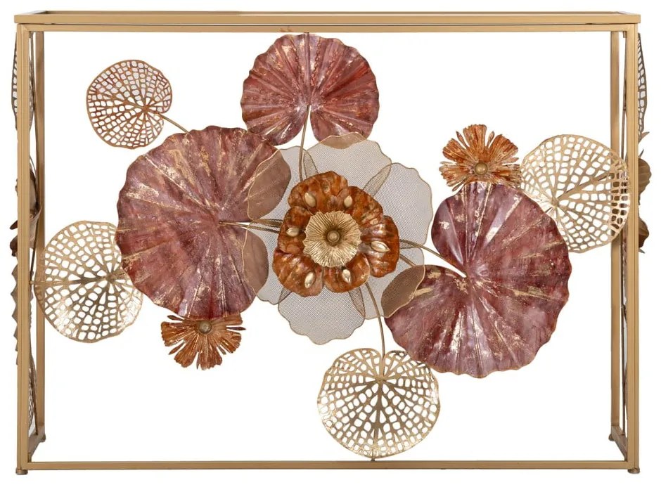 Masă consolă portocalie 41.5x114 cm Glam Redy – Mauro Ferretti