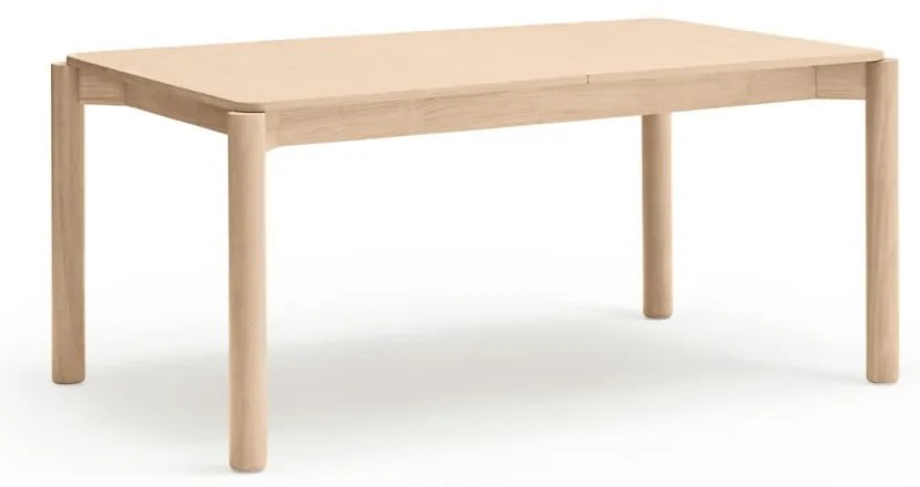Masă de dining extensibilă în decor frasin 160x100 cm Atlas - Teulat
