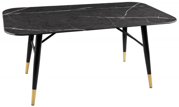 Neînvins Masa conferinta Paris 110 cm antracit aspect marmura