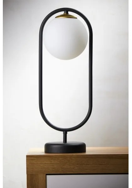 Lampă de masă Jupiter 2044 IGON 1xE14/40W/230V negru